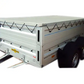 Open Utility Trailer Cover To Germany 420GSM Light Weight Waterproof PVC Of Trailer Cargo Used