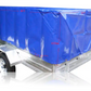 Small Cage Trailer Cover Tarp Car Cover X 4' PVC 6' Pvc Coated Other Fabric Woven Make-to-order 43/44" Plain