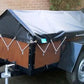 4ft*6ft Heavy Duty Tarpaulin For Truck Waterproof Camper Covers