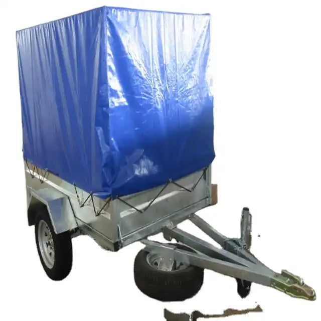 4ft*6ft Heavy Duty Tarpaulin For Truck Waterproof Camper Covers Pvc Tarpaulin Trailer Cover