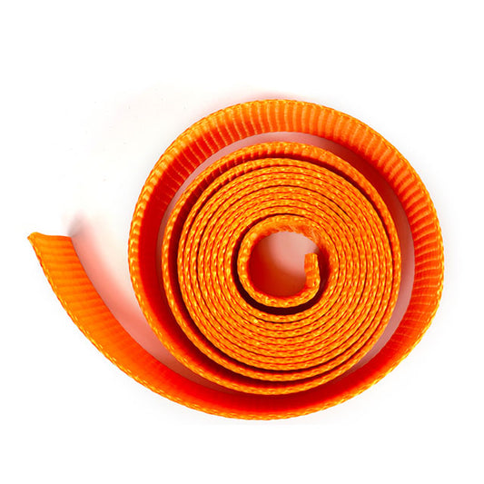 Polyester Orange 25 mm/1 Inch High Tenacity Yarn One Way Lashing Strap
