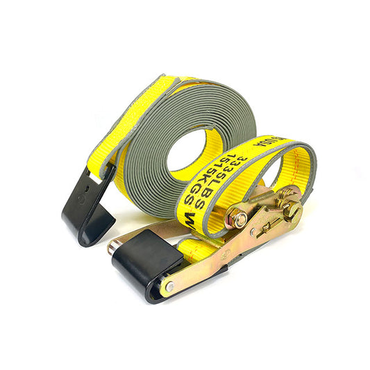 2 inch x 25 ft Motorbike Reflective strap 10000-lbs With Double J Hook