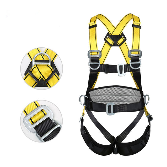 Polyester Five-point Full Body Harness
