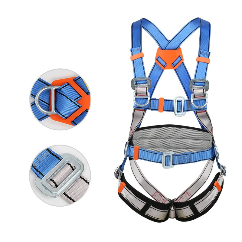 Polyester Five-point Full Body Harness