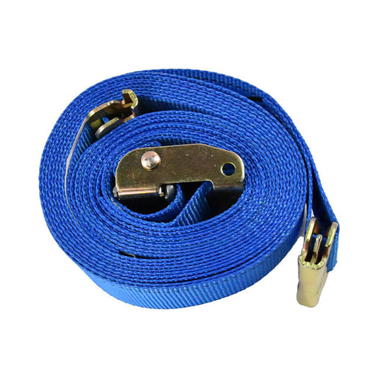 Polyester Blue Spring E Fitting E-Track Logistic Strap 16 Feet/5 Meter