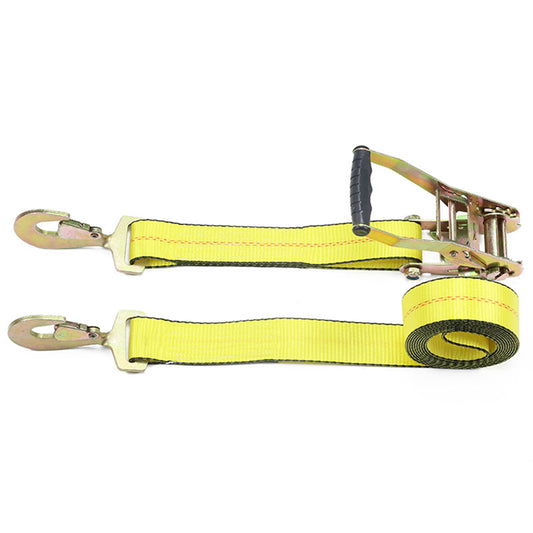 Polyester Truck Rope Binding Device Tightening Belt Tie Down Strap With Snap Hook