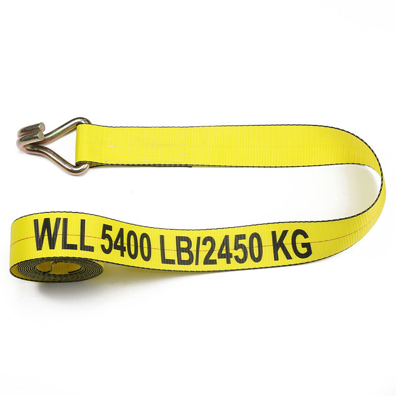 27ft Winch Strap 3In. Winch Strap Us Ratchet Strap With Wire Hook 16200Lbs