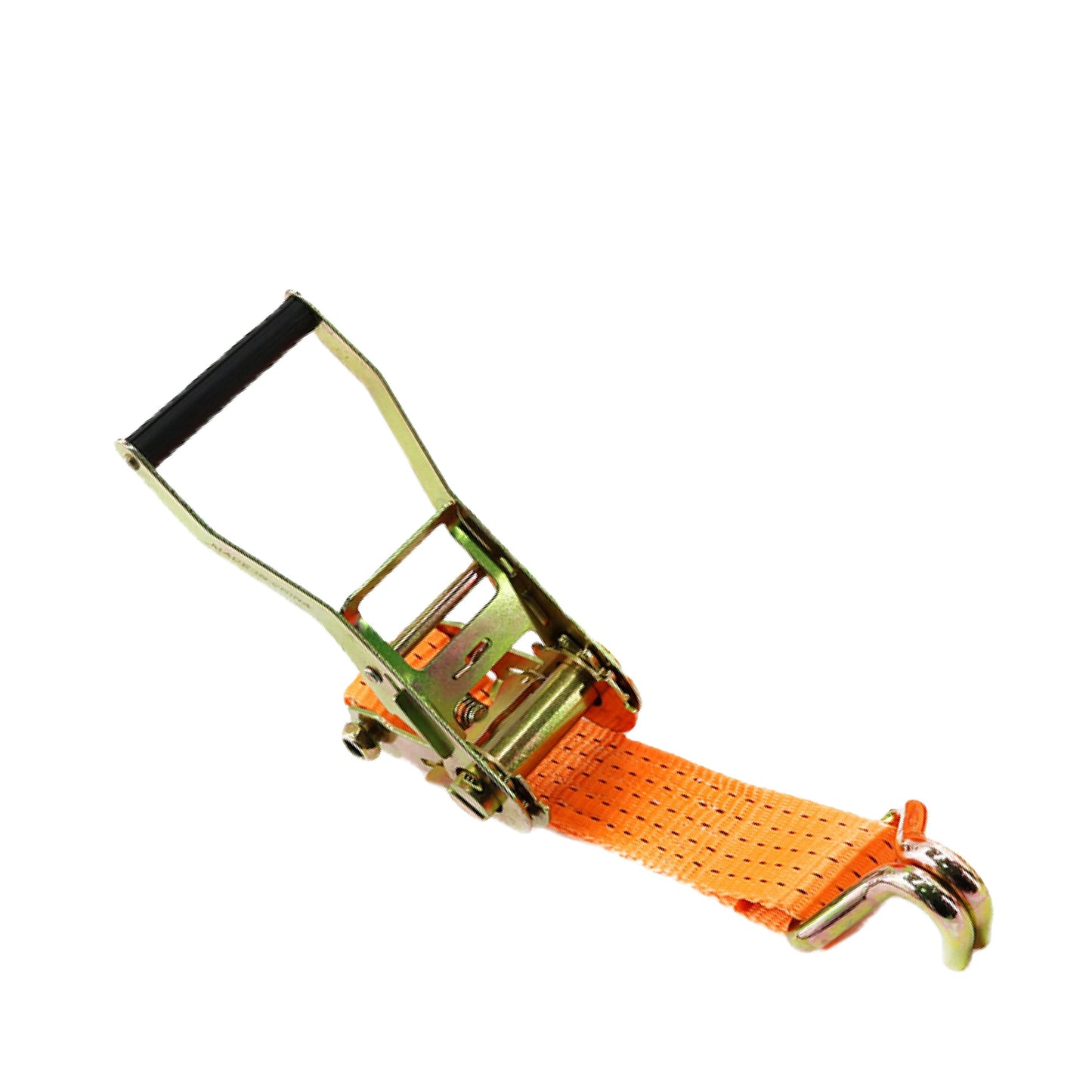 Polyester Orange 2 inch x 20 ft ratchet strap 7500kg With Snap Hook