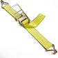 Customized Service 4 Inch Tie Down Straps 16200Lbs Ratchet Buckle Strap With Wire Hook
