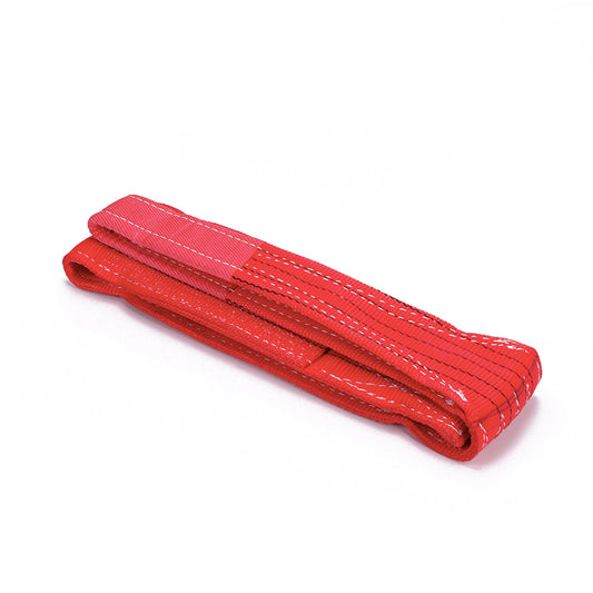 5T Red 6 inch Polyester Fiber Webbing Sling Red