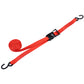 Polyester Red 1.5-inch Cargo Steel Hand Ratchet Straps with S Hook