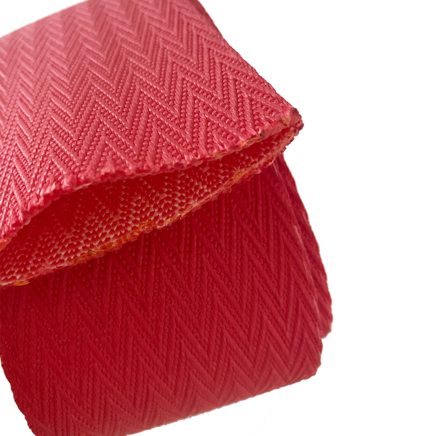 New Product Red 4 Inch Fishbone Grain Webbing For Round Sling