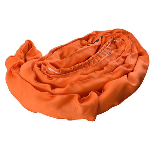 Polyester 10 Ton Orange Lifting Round Slings