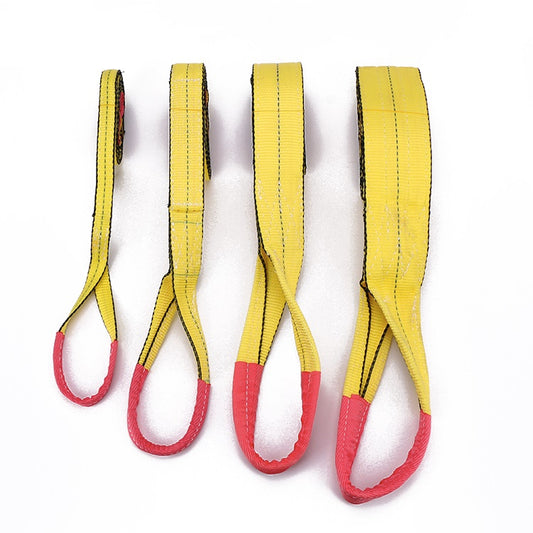 2 Inch Yellow 50mm polyester flat webbing lifting sling