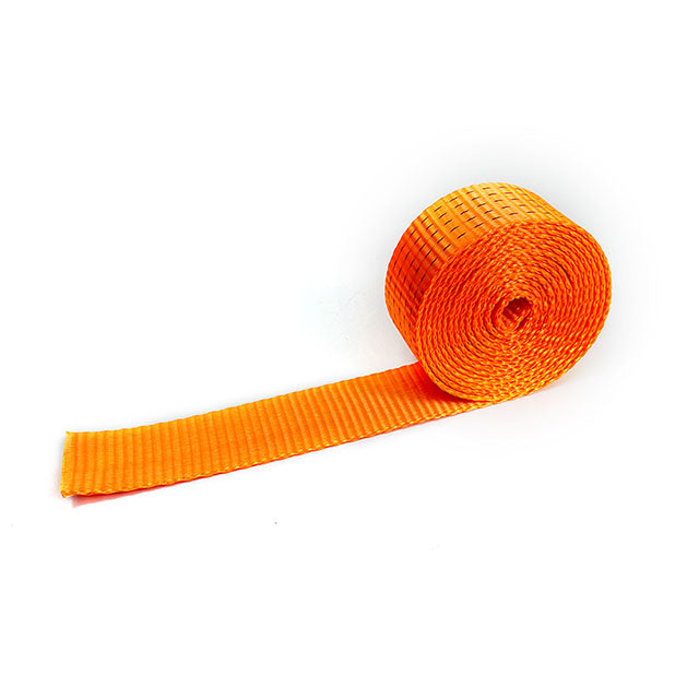 Polyester Orange Heavy Duty Dirt Bike Strap One Way Lashing Strap