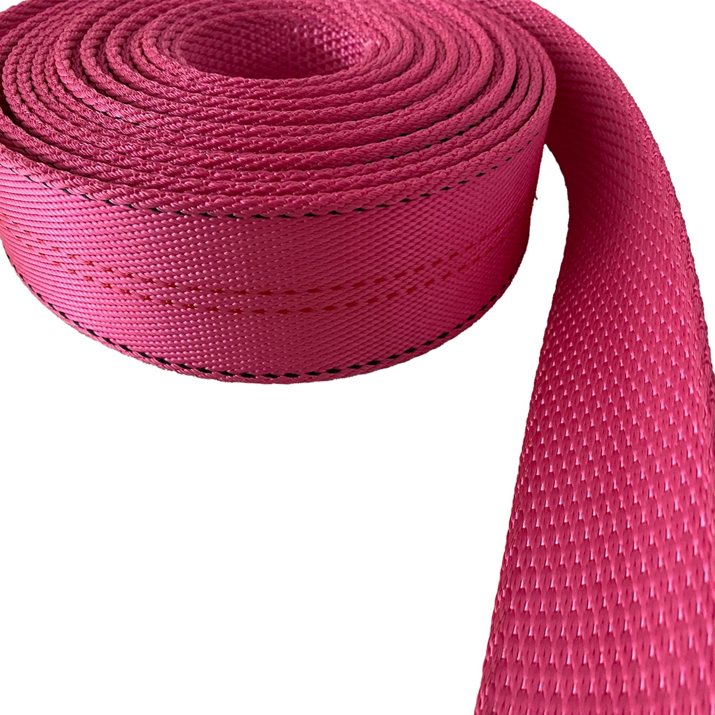 New product Pink 2 inch 10000 lbs Pineapple Weave Webbing