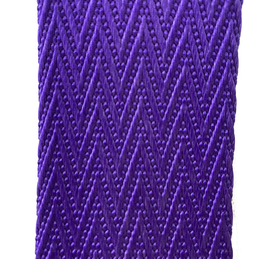 New Product Purple 2 Inch Fishbone Grain Webbing For Round Sling
