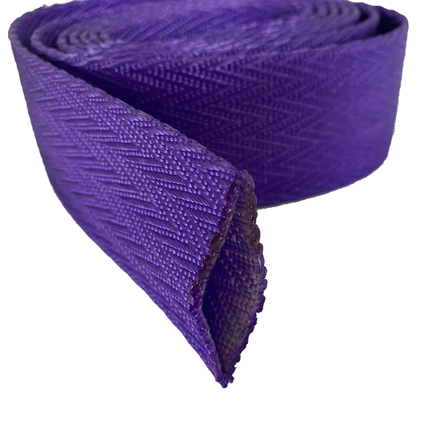 New Product Purple 2 Inch Fishbone Grain Webbing For Round Sling