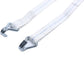 Polyester White 1-inch x 16ft Tie Down Starp with Double J Hook