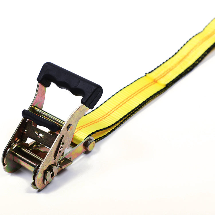 1.5 Inch/38 mm Car Cargo Tensioner Yellow Ratchet Tie Down Strap