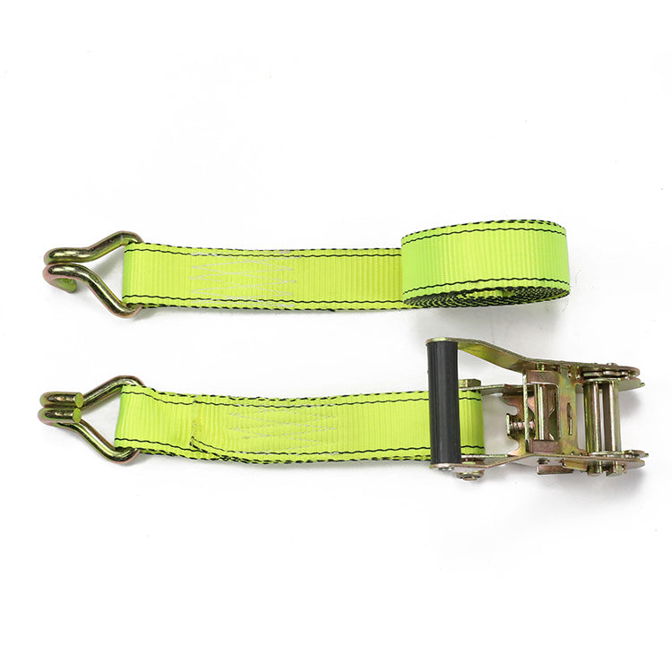 1.5 inch x 16 ft Tensioner Universal Binding Belt Green Retractable Tie Down Strap