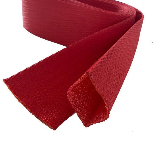 New Product Red 4 Inch Fishbone Grain Webbing For Round Sling
