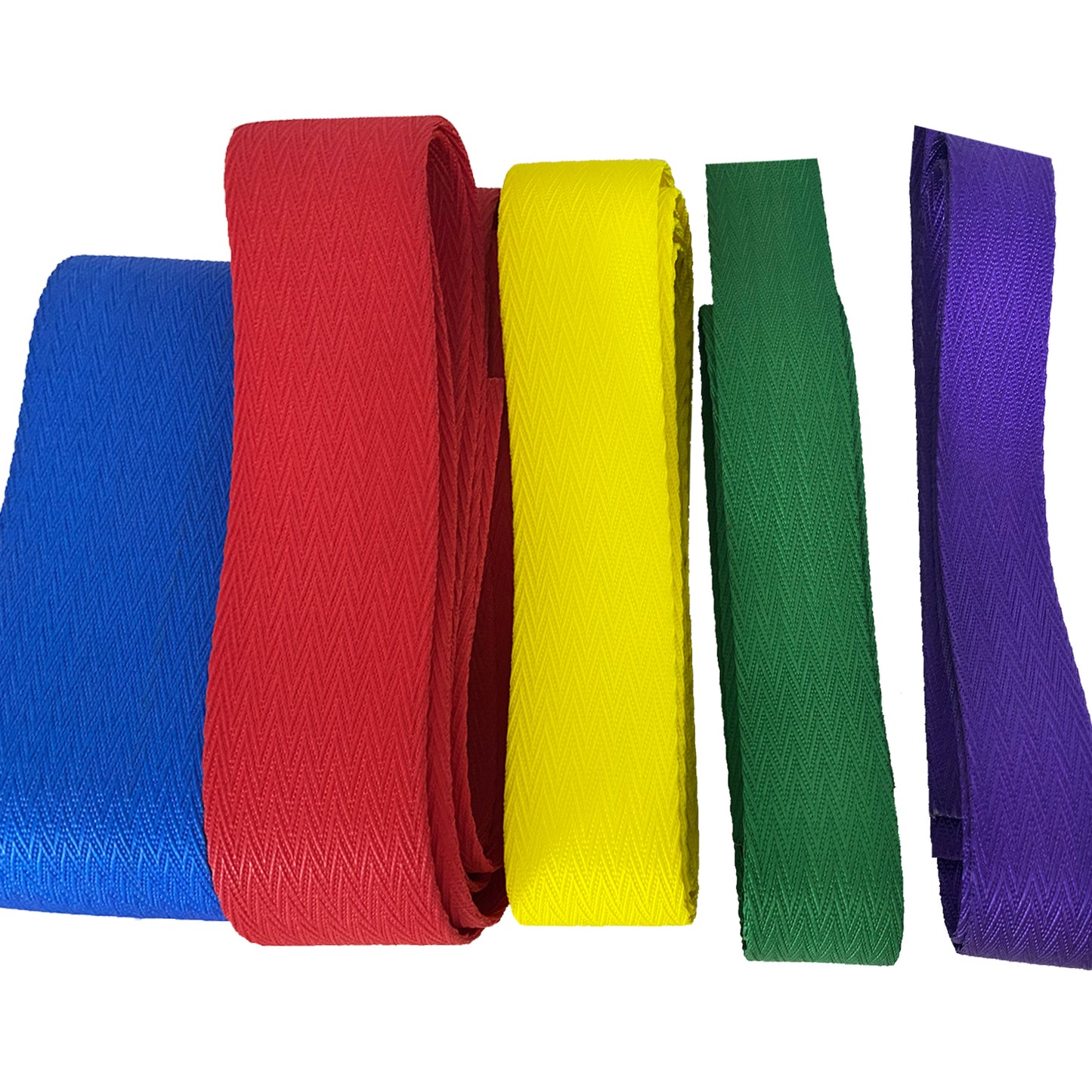 New Product Purple 2 Inch Fishbone Grain Webbing For Round Sling