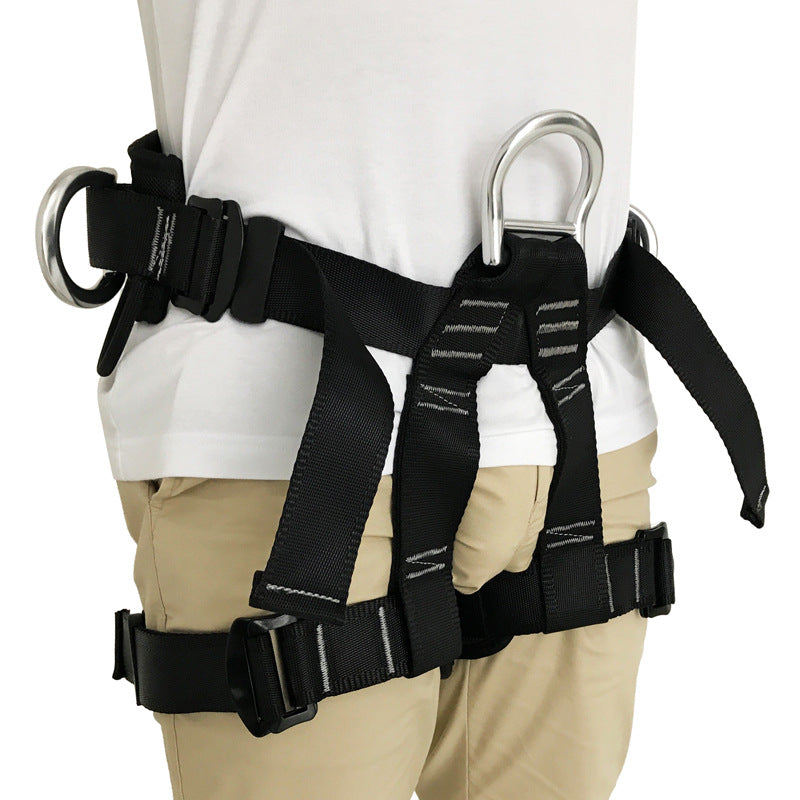 Outdoor expansion climbing downhill harness