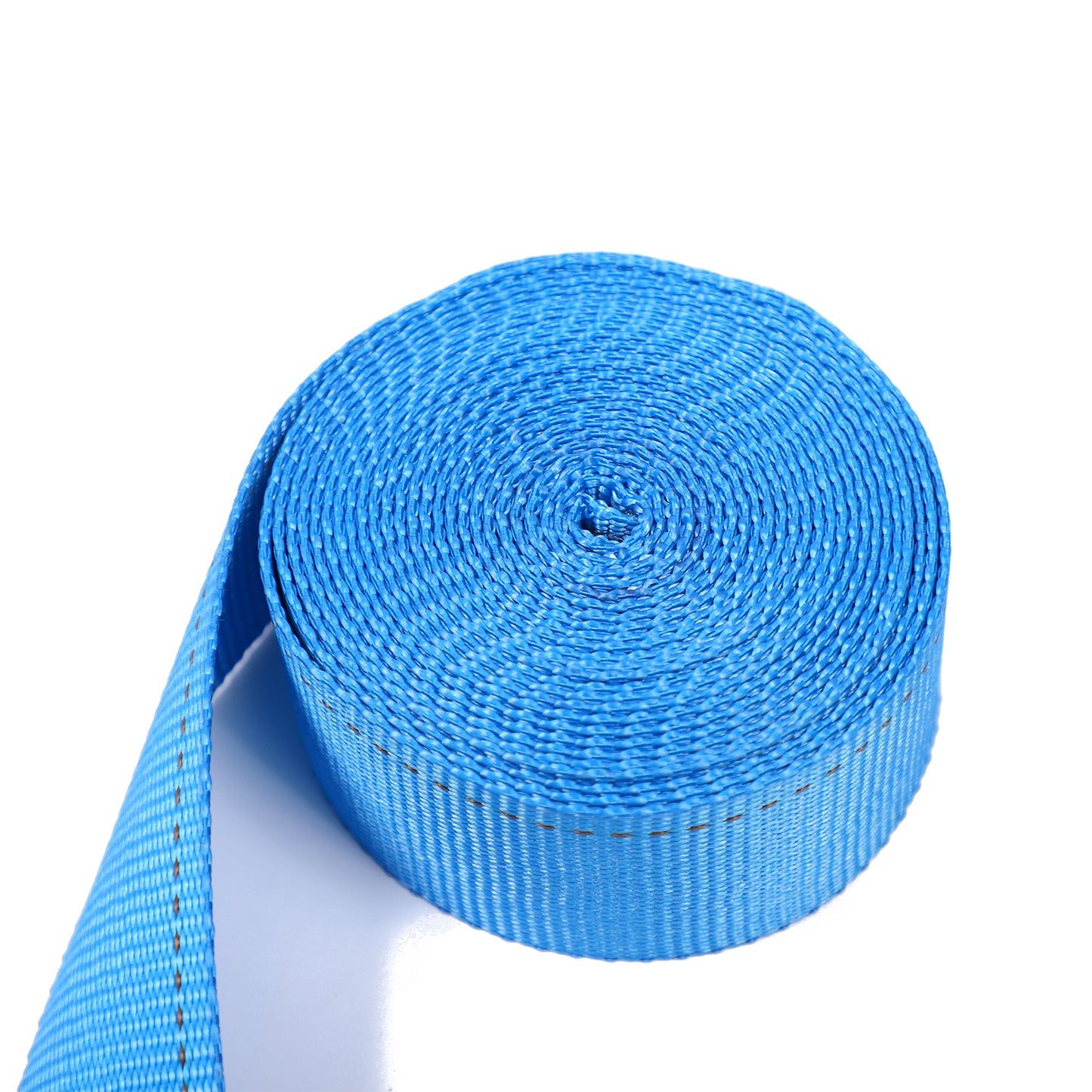 Polyester Blue 2 Inch Logistic Strap 4400Lbs With E-fitting &Double J Hook