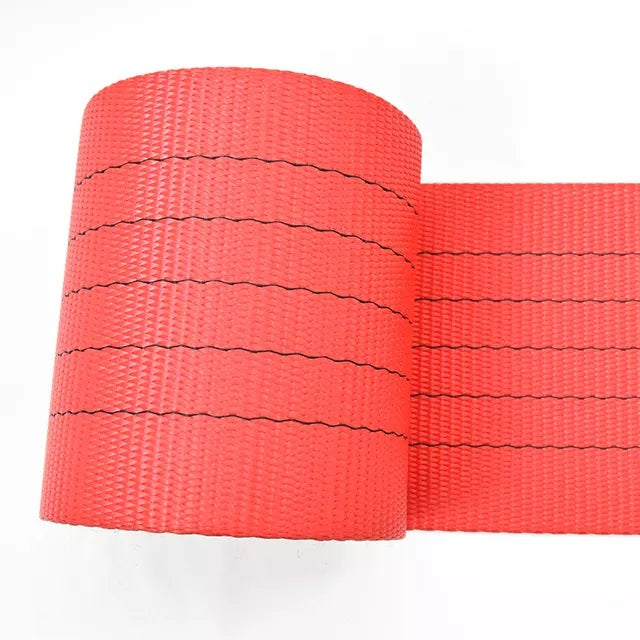 5 Inch 54T Polyester Red Webbing