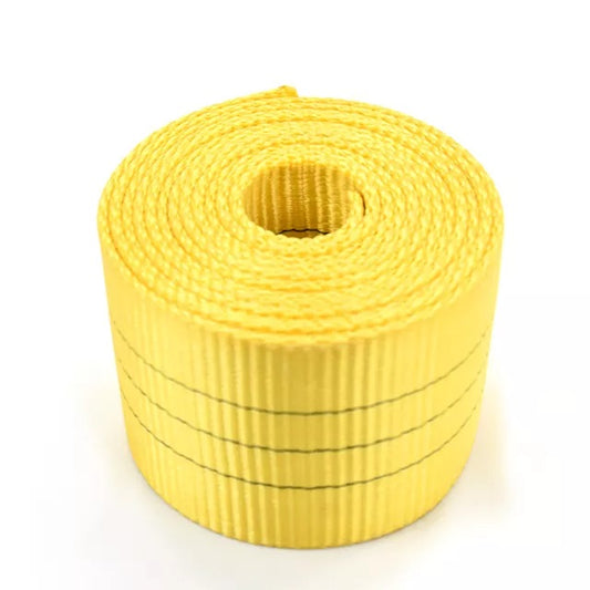 3 Inch 3T Polyester Yellow Webbing