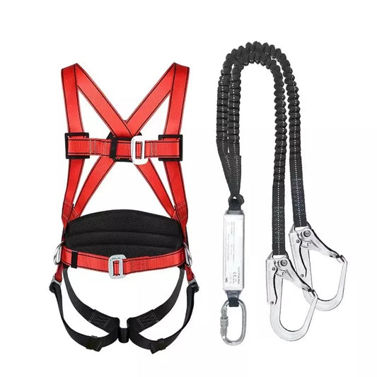 Adjustable Fall Arrest Full Body Safety Harness For Protection At Height Construction Working