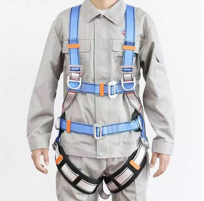 Adjustable Fall Arrest Full Body Safety Harness For Protection At Height Construction Working