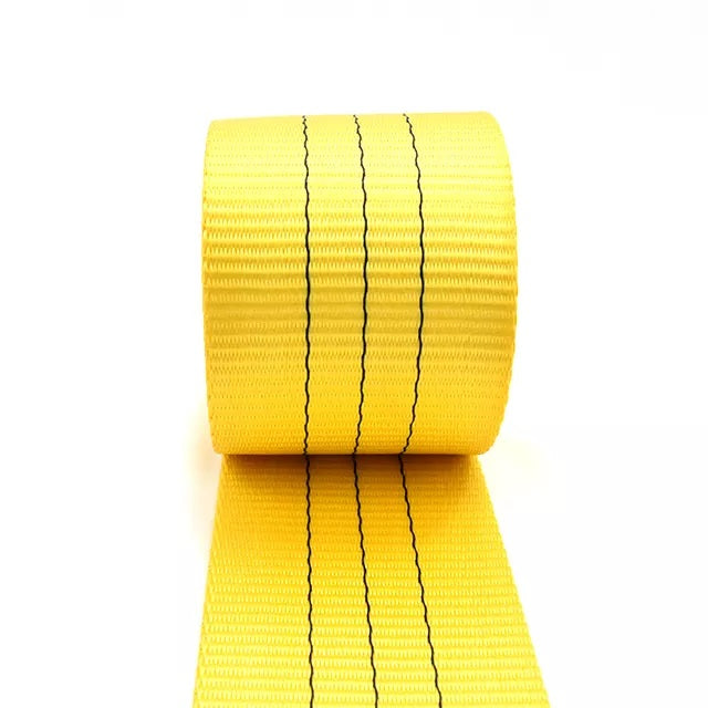 3 Inch 3T Polyester Yellow Webbing