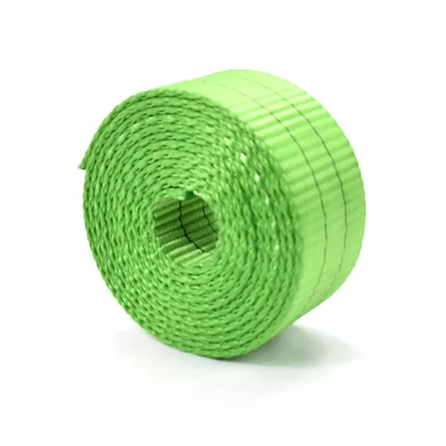 2Inch 2T Polyester Green Webbing