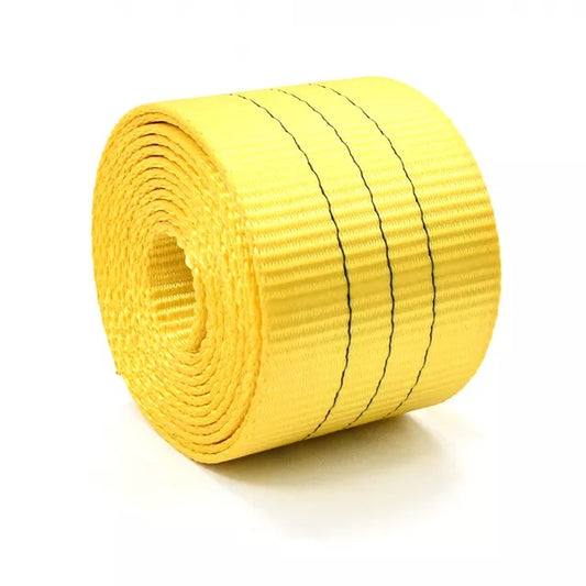 3 Inch 3T Polyester Yellow Webbing
