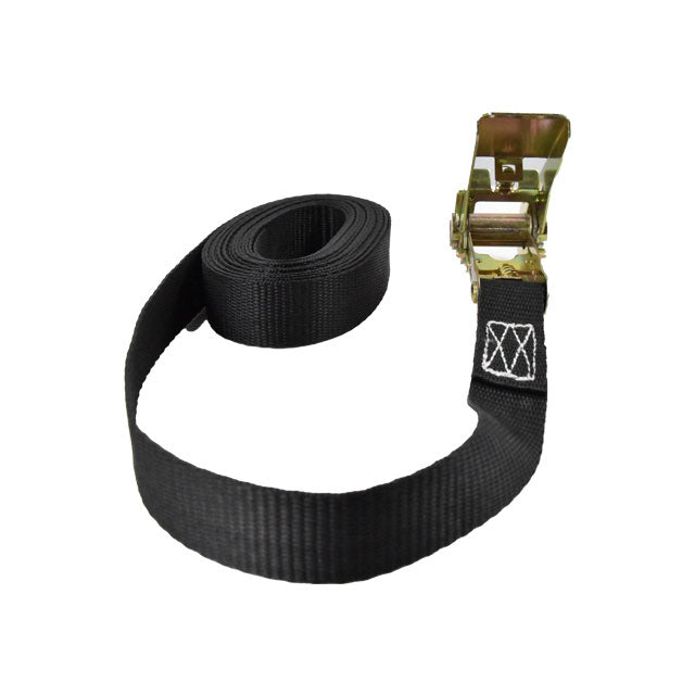 Polyester Black Heavy Duty 25m/1 Inch Ratchet Buckle Strap Endless Webbing Ratchet Strap