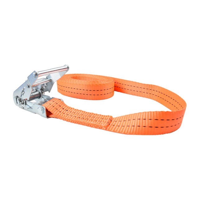 Polyester Orange Vehicle Boat Trailer Heavy Duty Tension Strap Soft