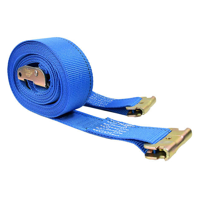 Polyester Blue Spring E Fitting E-Track Logistic Strap 16 Feet/5 Meter