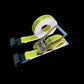 2 Inch Motorcycle Tie Down Strap 10,000-lbs With Flat Hook