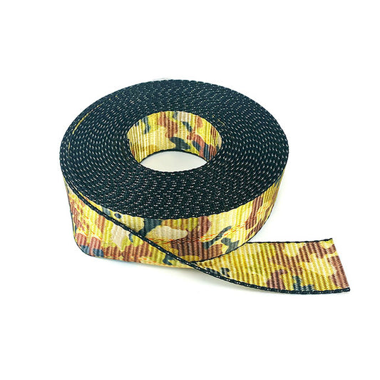Polyester Camouflage 200m One Way Lashing Strap For Snowmobile/Transportation