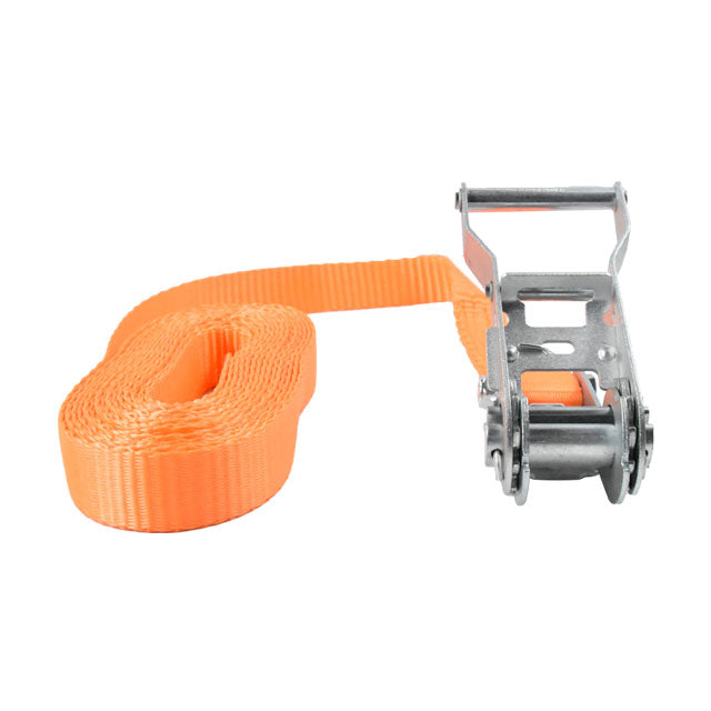 Polyester Orange 1Inch 25mm Stainless Steel Tie Down Small Ratchet Cargo Buckle Straps