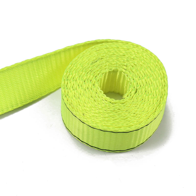 1.5 Inch/38 mm Car Cargo Tensioner Lemon Green Ratchet Tie Down Strap