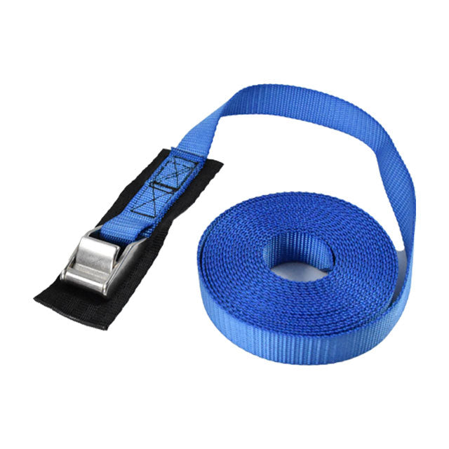 Polyester Blue 25m/1 Inch Cambuckle Ratchet Buckle Strap Endless Rope Ratchet Strap