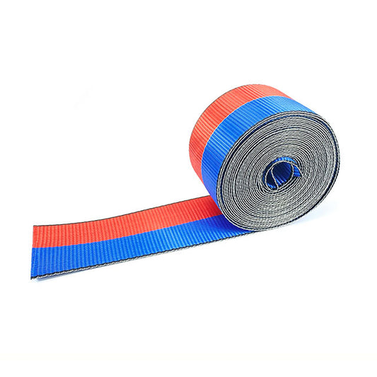 Polyester Red And Blue e track/Jeep One way lashing strap 50 mm/2 inch 8800-lbs