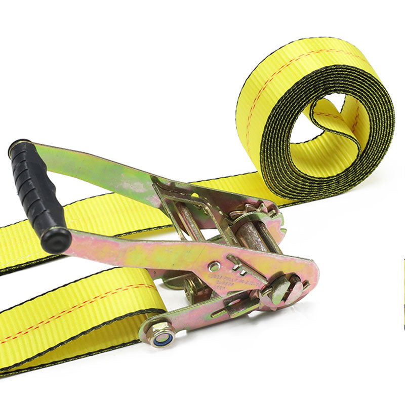 Polyester Truck Rope Binding Device Tightening Belt Tie Down Strap With Snap Hook