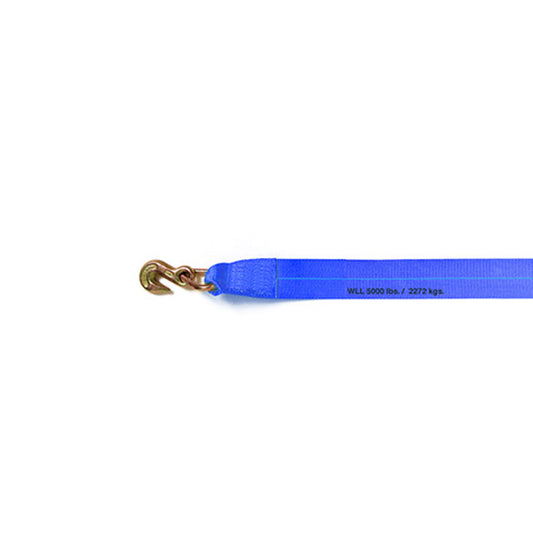 Truck/Trailer/Cargo Blue 3 Inch Winch strap With Snap Hook