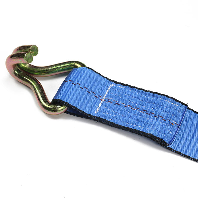 Wire Hook Durable Tensioner Universal Binding Belt Blue Ratchet Belt Strap