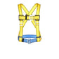 Fall protection suspension double back large hook polyester body harness
